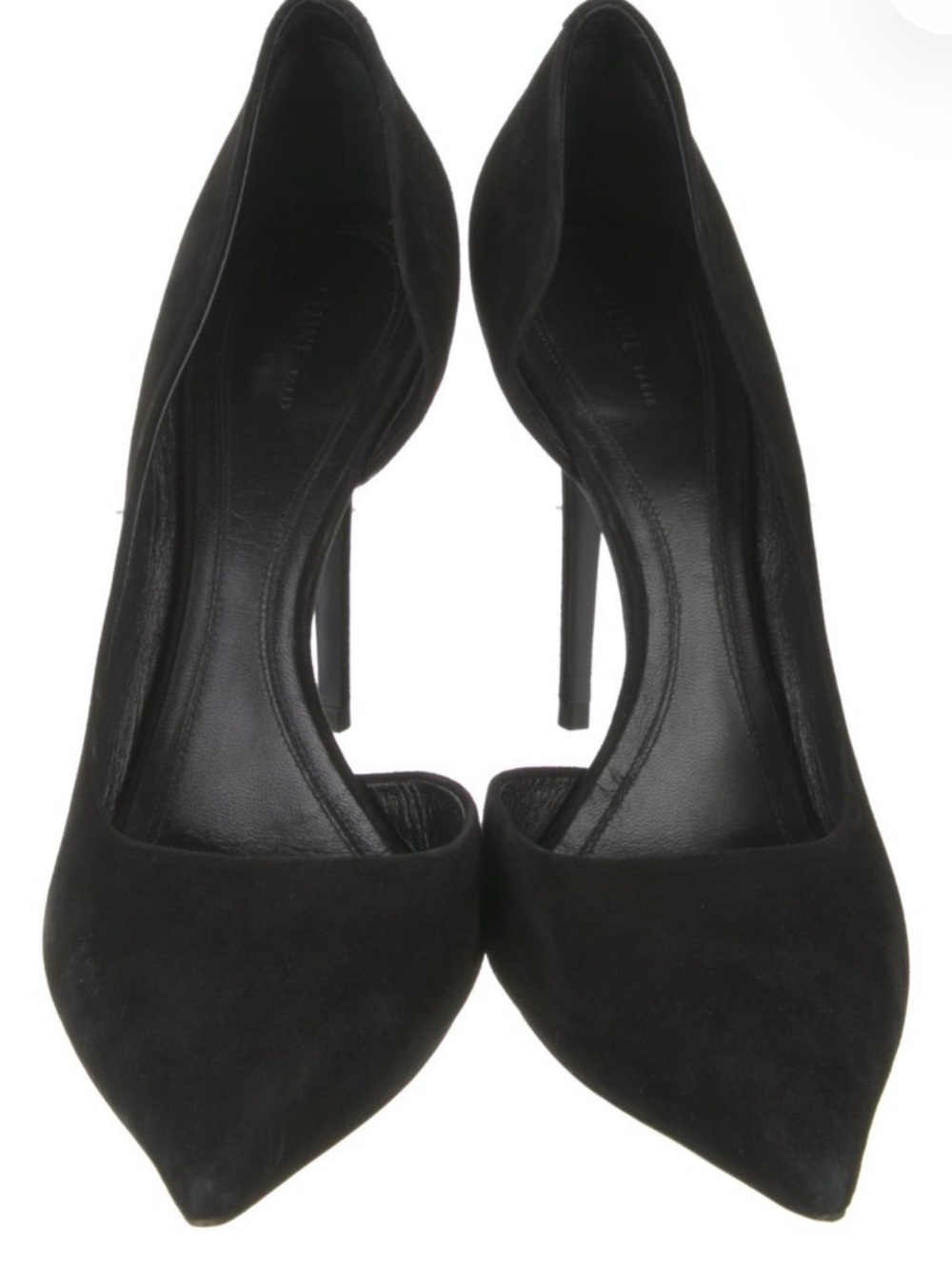 Celine D'Orsay Suede Pump